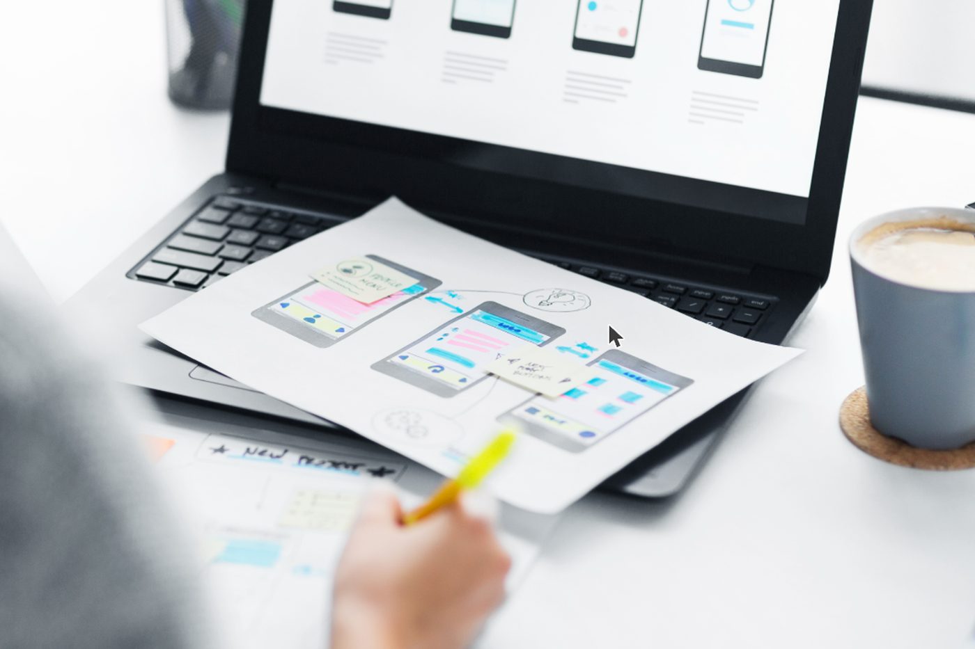 Website Design and Development — client work in progress
